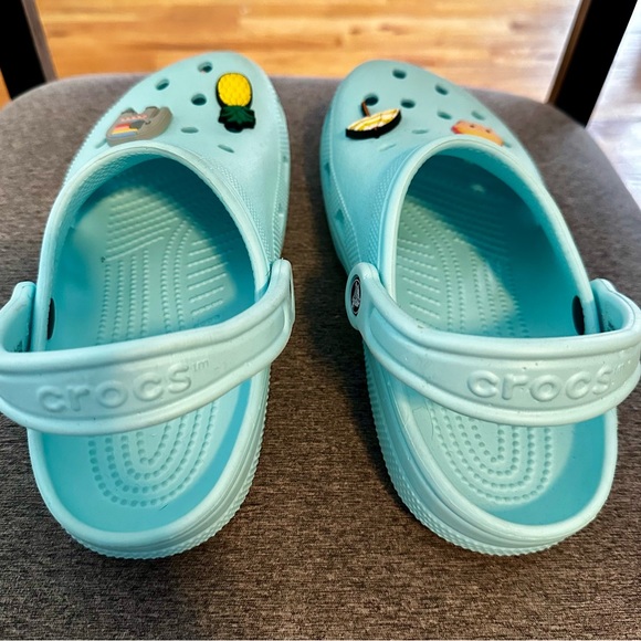 Light Blue Crocs - Picture 3 of 4